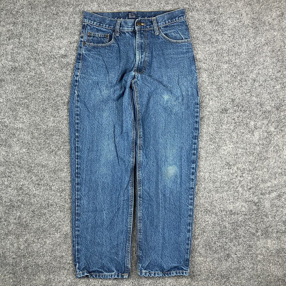 RK Brand Straight Leg Jeans Mens 30x30 Blue Medium Wash Classic Fit